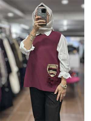26KOBYLK3291/Ghisa Yelek - MÜRDÜM