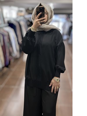 3630T4422/Ghisa Tunik - SİYAH