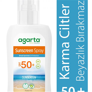 AGARTA DOĞAL GÜNEŞ SPREYİ 150 ML