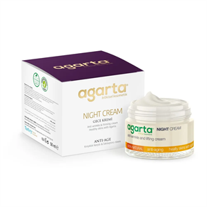 AGARTA DOĞAL YAŞLANMA KARŞITI ANTI AGING GECE BAKIM KREMİ 50 ML