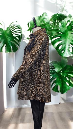 FG 2640 ZEBRA DESEN KAP - CAMEL