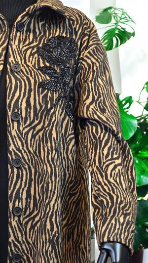 FG 2640 ZEBRA DESEN KAP - CAMEL