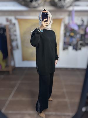 Ghisa triko Takım - Siyah