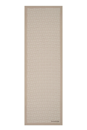 İmannoor Iman Kare Natural Tivil İpek Şal 70x210