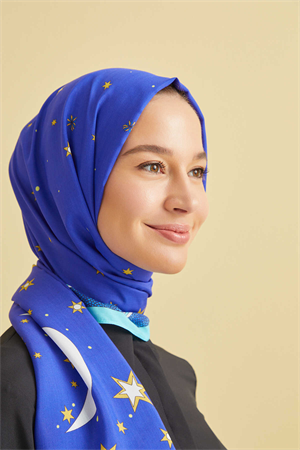 İmannoor Kız Kulesi Krem Floş Viskon Şal 70x200