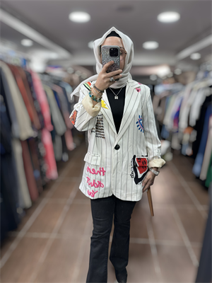 İTALY BLAZER CEKET - KREM