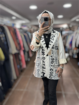 İTALY BLAZER CEKET - KREM