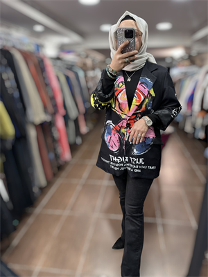 İTALY BLAZER CEKET - SİYAH