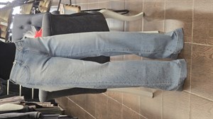 İTALY E1979 DAMLA TAŞ DETAYLI KOT PANTOLON - MAVİ