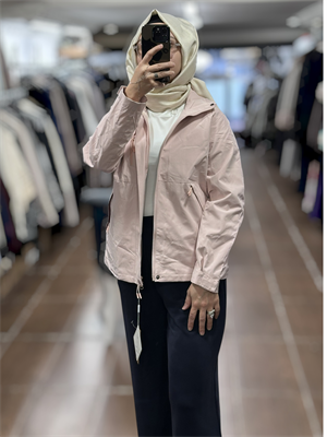 İTALY E88804 YAĞMURLUK - PEMBE