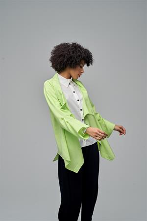 KAHMA 18044 GÖMLEK - NEON YEŞİL