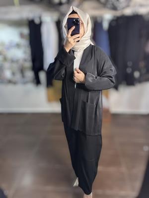 KAHMA CEKET - SİYAH