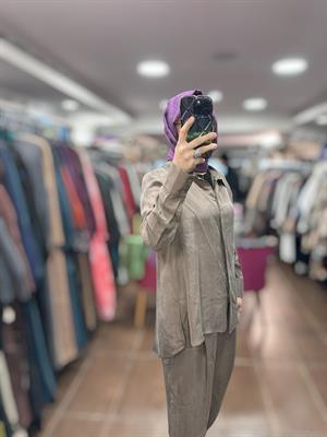 KAHMA KHM25Y11161 PANTOLON - AÇIK KAHVE