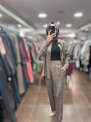 KAHMA KHM25Y11161 PANTOLON - AÇIK KAHVE