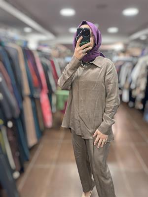 KAHMA KHM25Y11161 PANTOLON - AÇIK KAHVE