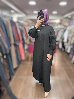 KAHMA KHM25Y13156 ELBİSE KAP - SİYAH 