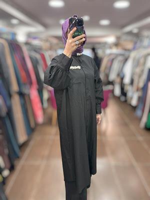 KAHMA KHM25Y13156 ELBİSE KAP - SİYAH 