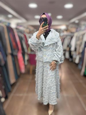 KAHMA KHM25Y25157 CEKET - MAVİ