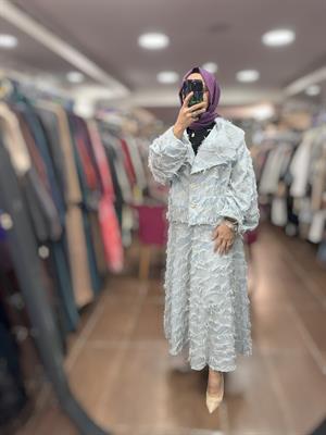 KAHMA KHM25Y25157 CEKET - MAVİ