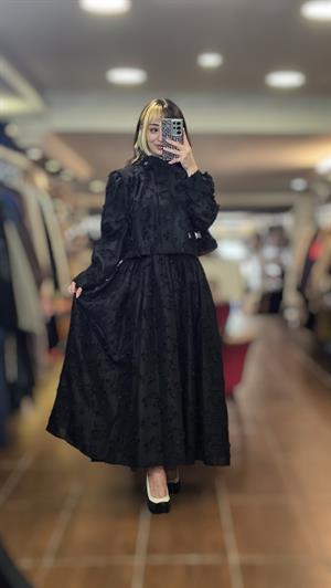 KAHMA KHM25Y25160 CEKET - SİYAH