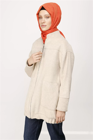 KAŞE BOMBER KABAN - KUM