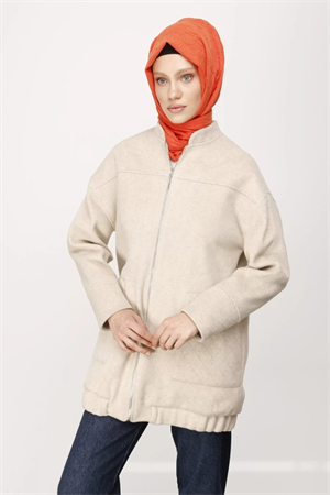 KAŞE BOMBER KABAN - KUM
