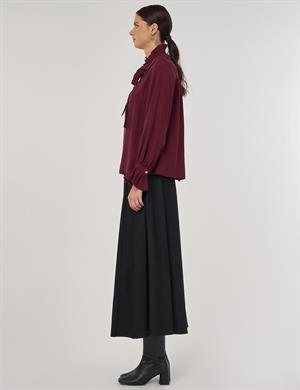 KAYRA KA-A25-10011 BLUZ - BORDO
