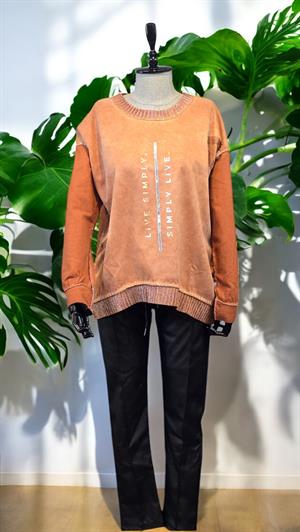 KB-K50793 BLUZ - ORANJ
