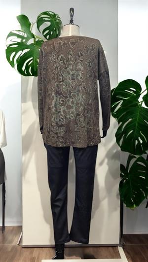 KB-K71987 SHIRT - KAHVE