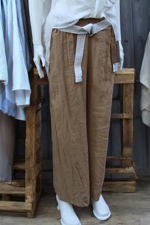 KB KETEN PANTOLON - CAMEL
