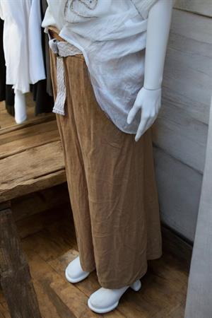 KB KETEN PANTOLON - CAMEL