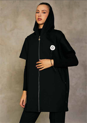 KB-RD21318 YELEK - SİYAH