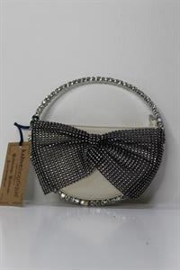 KB-TAŞLI ABİYE ÇANTA - BEJ