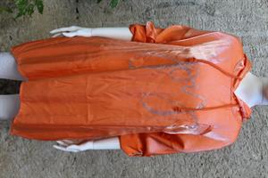 KB-Y53062 ELBİSE - ORANJ
