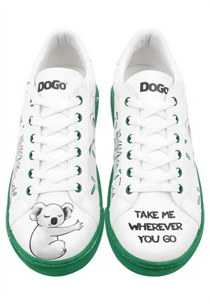 Koala Hug / Dogo Ace Sneakers Kadın Düz Ayakkabı