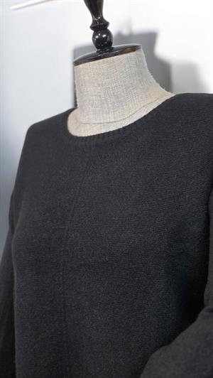 LARA BAYUN TRİKO SWEAT - SİYAH