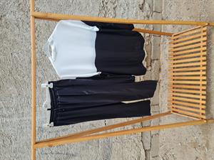 LEVİDOR Spor takım Fermuarlı - SİYAH/BEYAZ