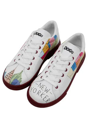 Manhattan / Dogo Ace Sneakers Kadın Düz Ayakkabı