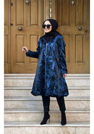 MissWhence 34413 KAP - LACİVERT 