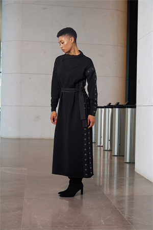 MissWhence 34817 ELBİSE - SİYAH