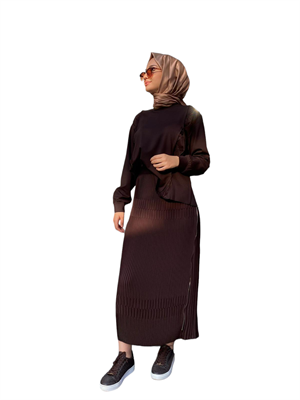 MissWhence 34903 ETEK - KAHVERENGİ 