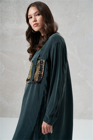MissWhence 35005 Tunik - ZÜMRÜT