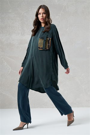 MissWhence 35005 Tunik - ZÜMRÜT