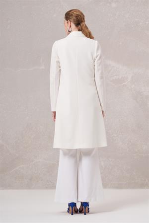 MissWhence 35203 Blazer Ceket - Ekru