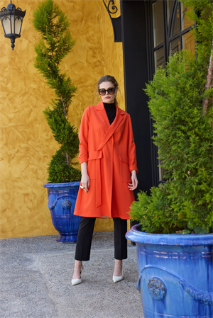 MissWhence 35203 Blazer Ceket - Oranj