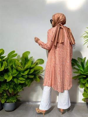 MissWhence 35301 Desenli Gömlek - Pembe