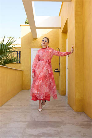MissWhence 35843 Elbise - PEMBE