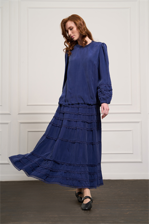 MissWhence 37005 Tunik Takım - İndigo