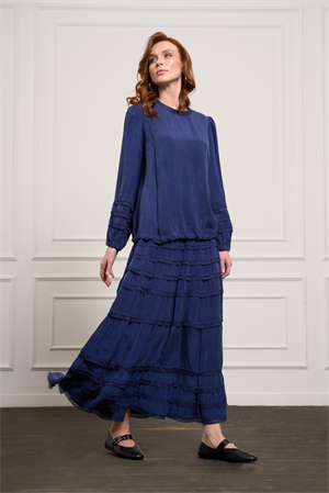 MissWhence 37005 Tunik Takım - İndigo