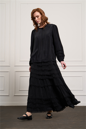MissWhence 37005 Tunik Takım - Siyah